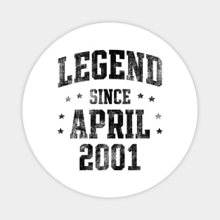 Legend since April 2001 Magnet